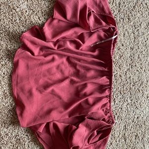 Drop shoulder boutique blouse